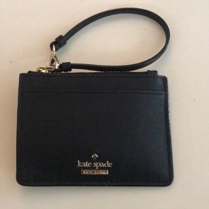 Kate Spade black wristlet